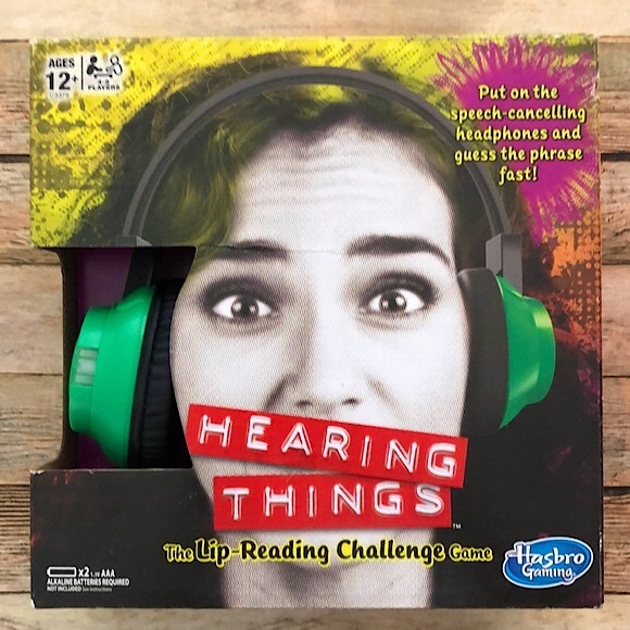 Hearing Things Lip-Reading Challenge Game | For Ages 12+. 4-8 Players. - Picture 1 of 2